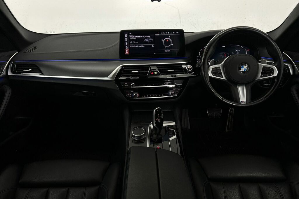 BMW 5 Series 520D M Sport Touring Grey #4