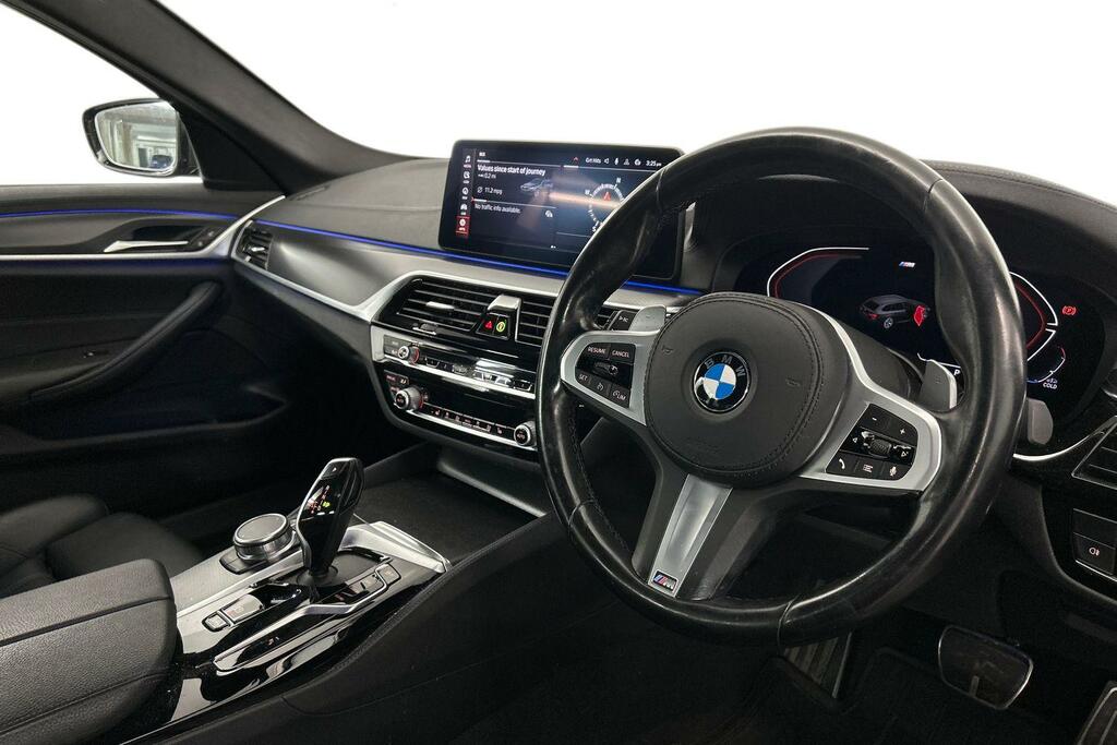 BMW 5 Series 520D M Sport Touring Grey #6