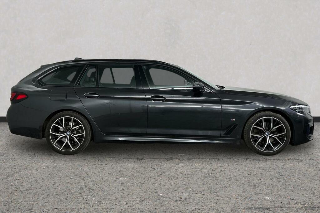 BMW 5 Series 520D M Sport Touring Grey #3