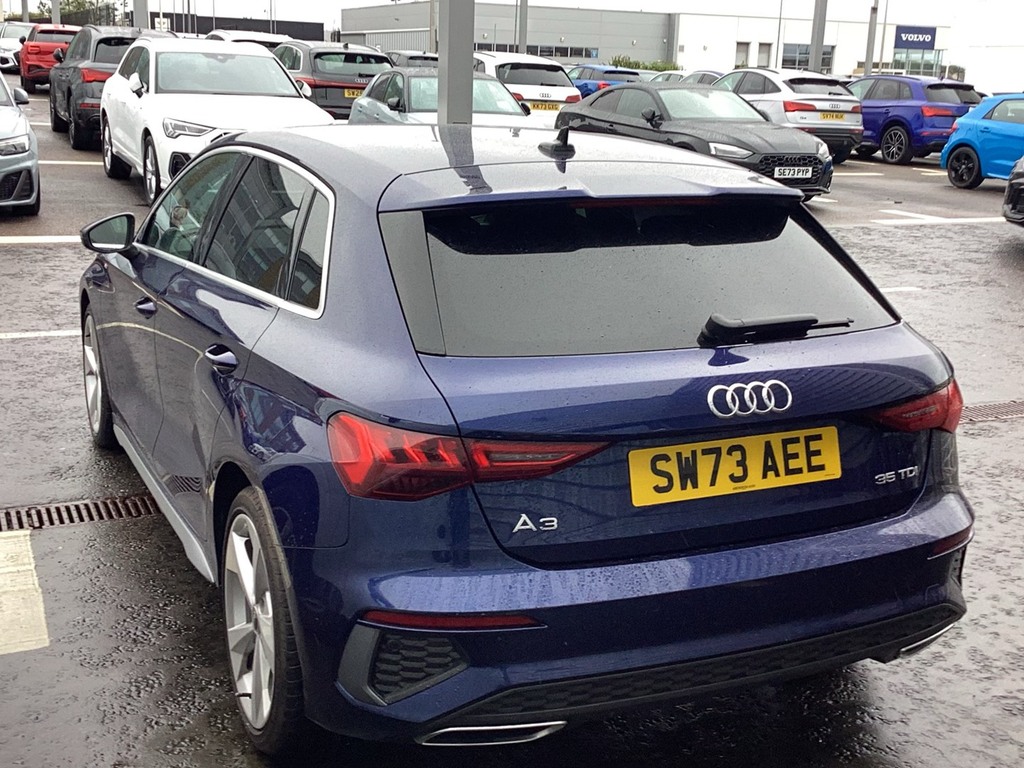 Audi A3 S Line 35 Tdi 150 Ps S Tronic Blue