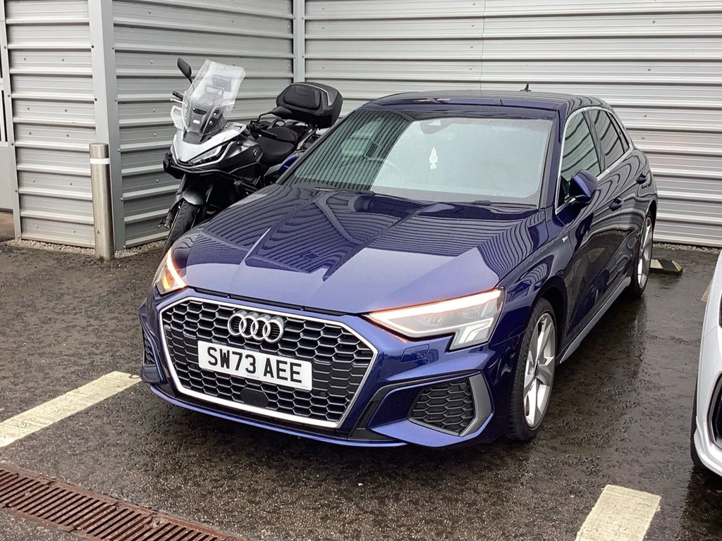 Audi A3 S Line 35 Tdi 150 Ps S Tronic SW73AEE Blue #4