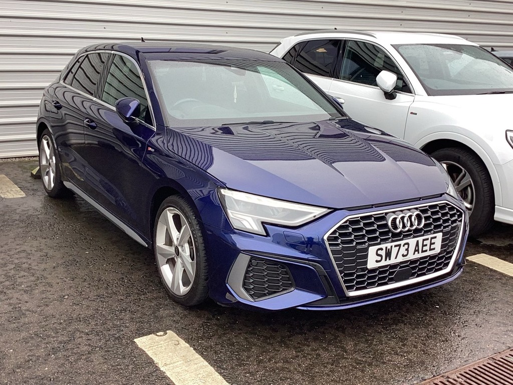 Audi A3 S Line 35 Tdi 150 Ps S Tronic SW73AEE Blue #5