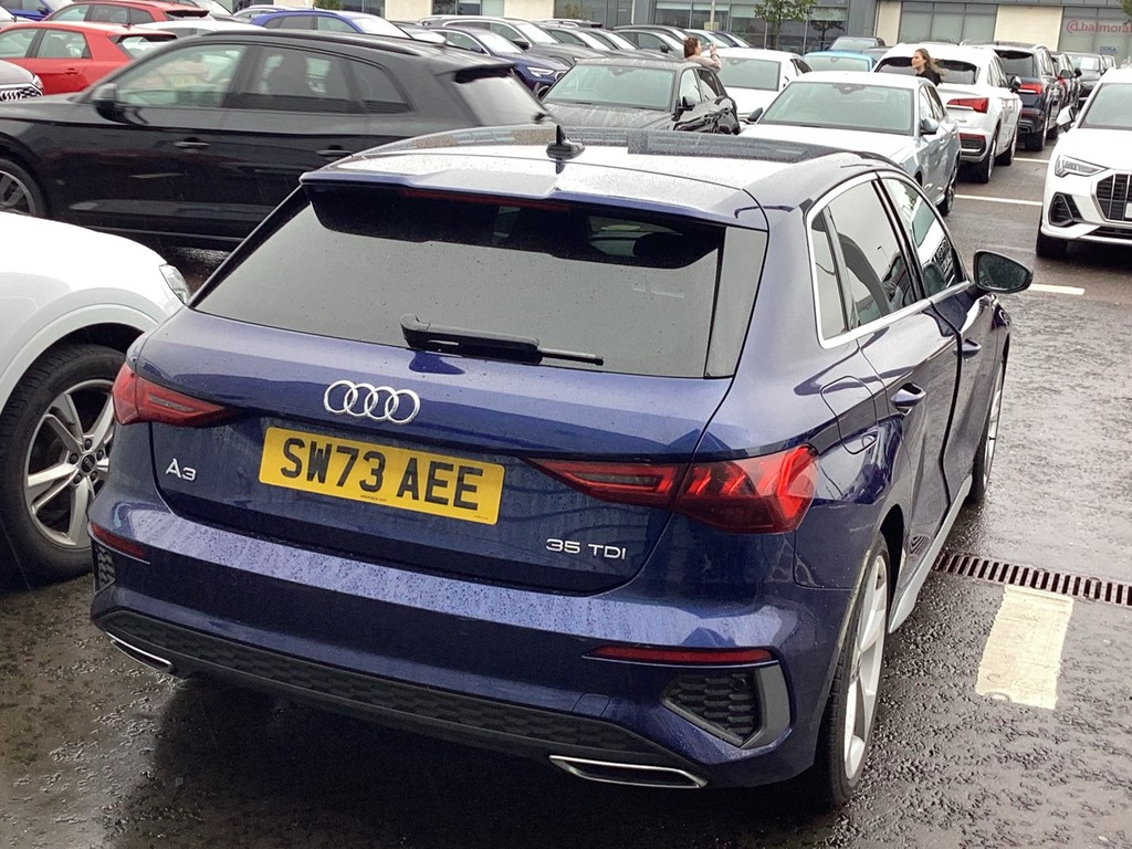 Audi A3 S Line 35 Tdi 150 Ps S Tronic SW73AEE Blue #2