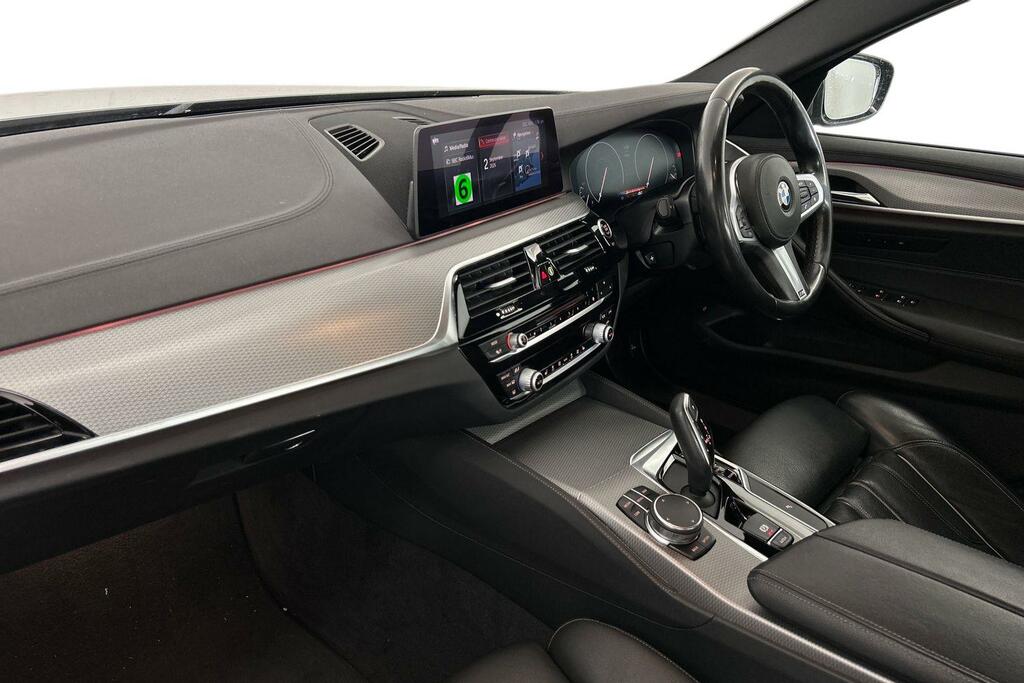 BMW 5 Series Black #7