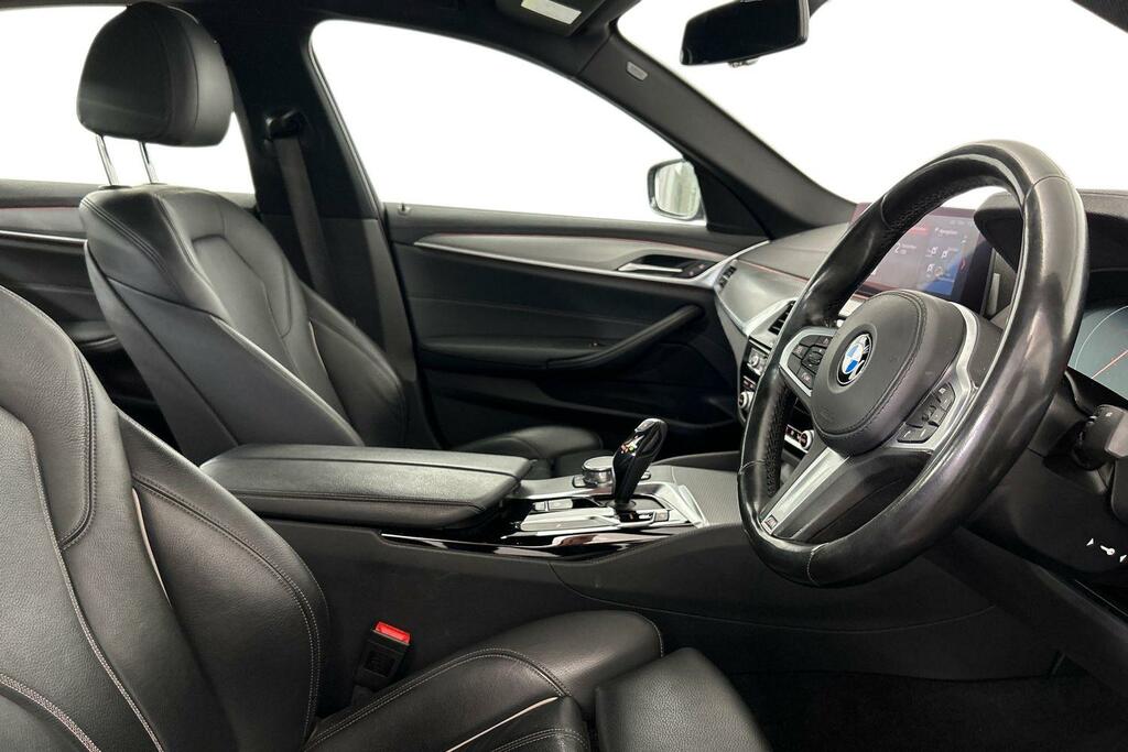 BMW 5 Series Black #11