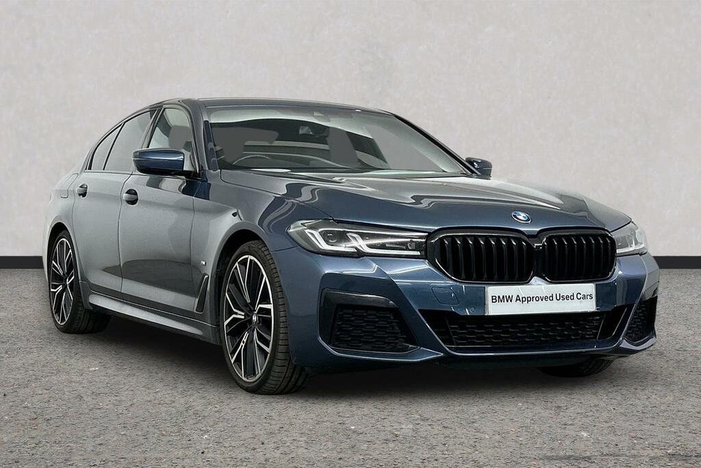 BMW 5 Series 2.0 520D Mht M Sport Steptronic Xdrive Euro 6 Ss Blue