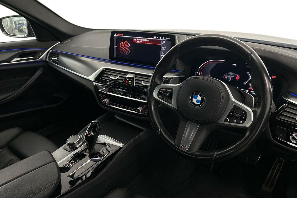 BMW 5 Series 2.0 520D Mht M Sport Steptronic Xdrive Euro 6 Ss Blue #6