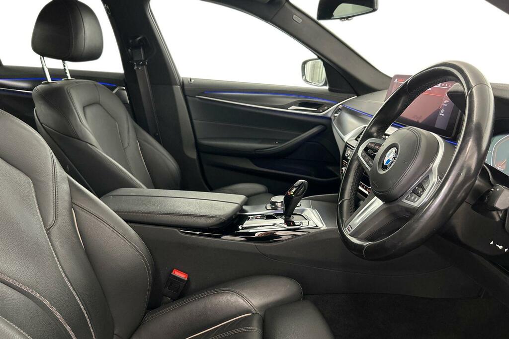 BMW 5 Series Se White #11