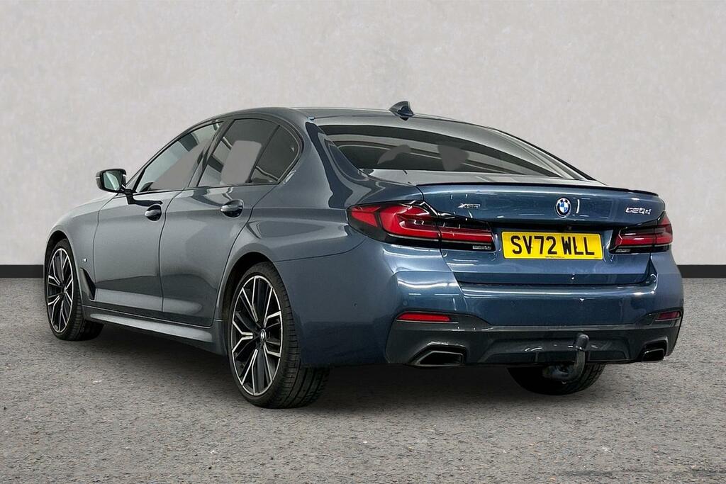 BMW 5 Series 2.0 520D Mht M Sport Steptronic Xdrive Euro 6 Ss Blue #2