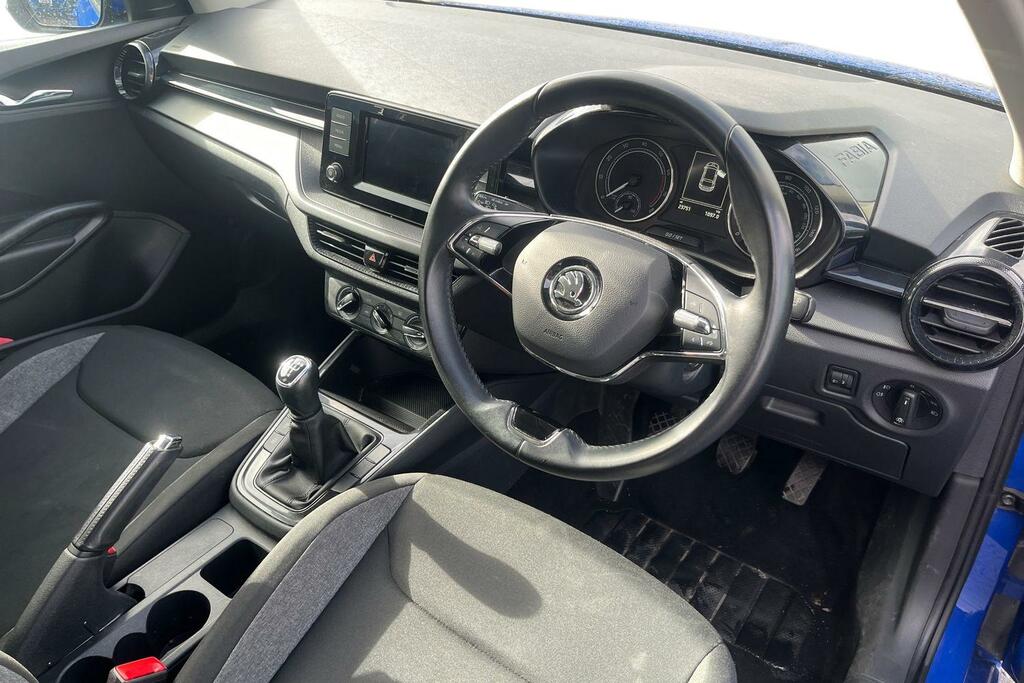 Skoda Fabia 1.0 Mpi 80Ps Se Comfort Blue #6