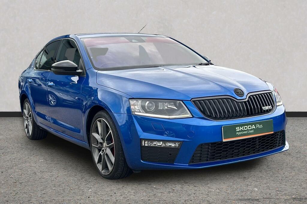 Skoda Octavia 2.0 Tdi Cr Vrs Dsg 4X4 Blue