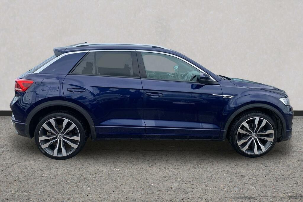 Volkswagen T-Roc 2.0 Tdi R-line Dsg Blue #4