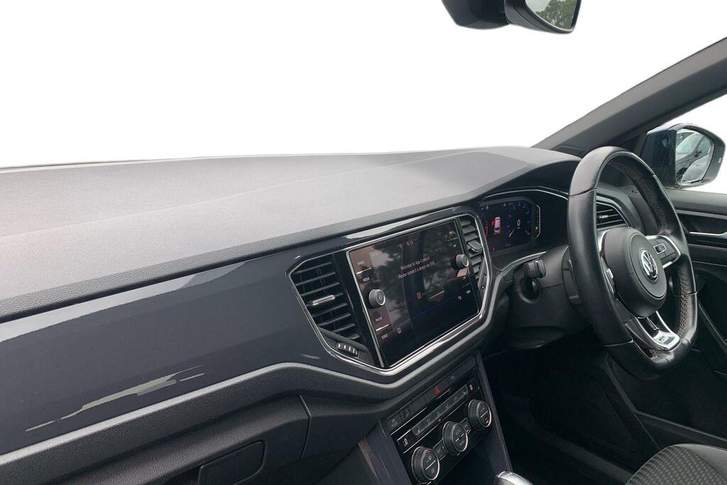 Volkswagen T-Roc 2.0 Tdi R-line Dsg Blue #2