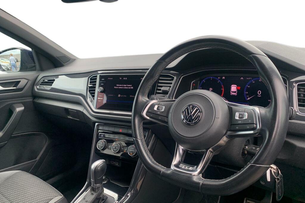 Volkswagen T-Roc 2.0 Tdi R-line Dsg Blue #6
