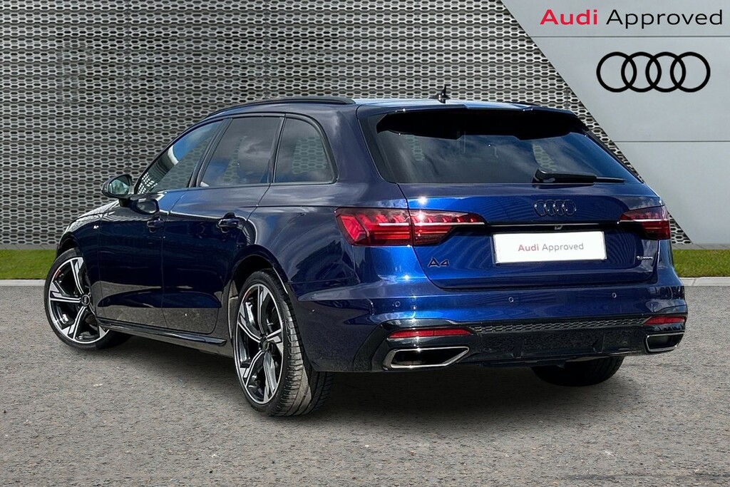 Audi A4 Avant Avant Black Edition 40 Tdi Quattro 204 Ps S Tronic Blue #3