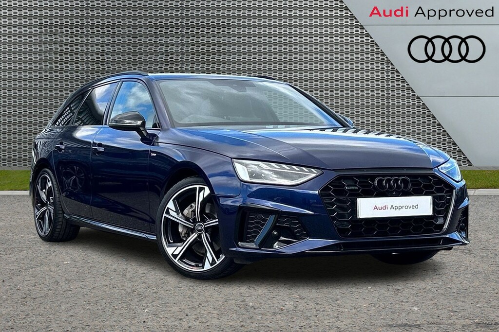Audi A4 Avant Avant Black Edition 40 Tdi Quattro 204 Ps S Tronic Blue