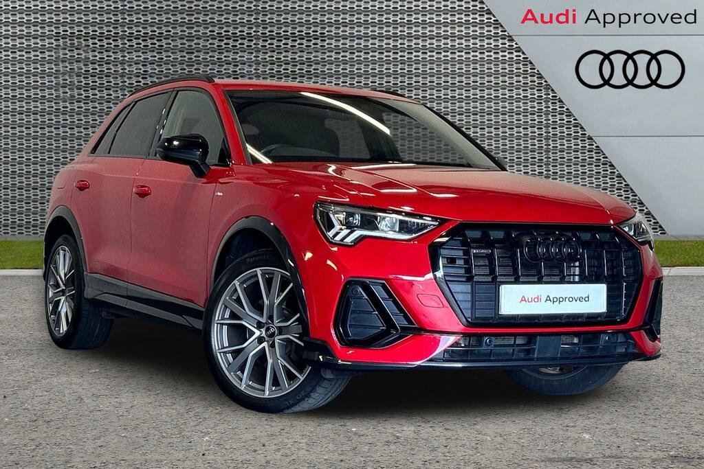 Audi Q3 Black Edition 40 Tfsi Quattro 190 Ps S Tronic Red