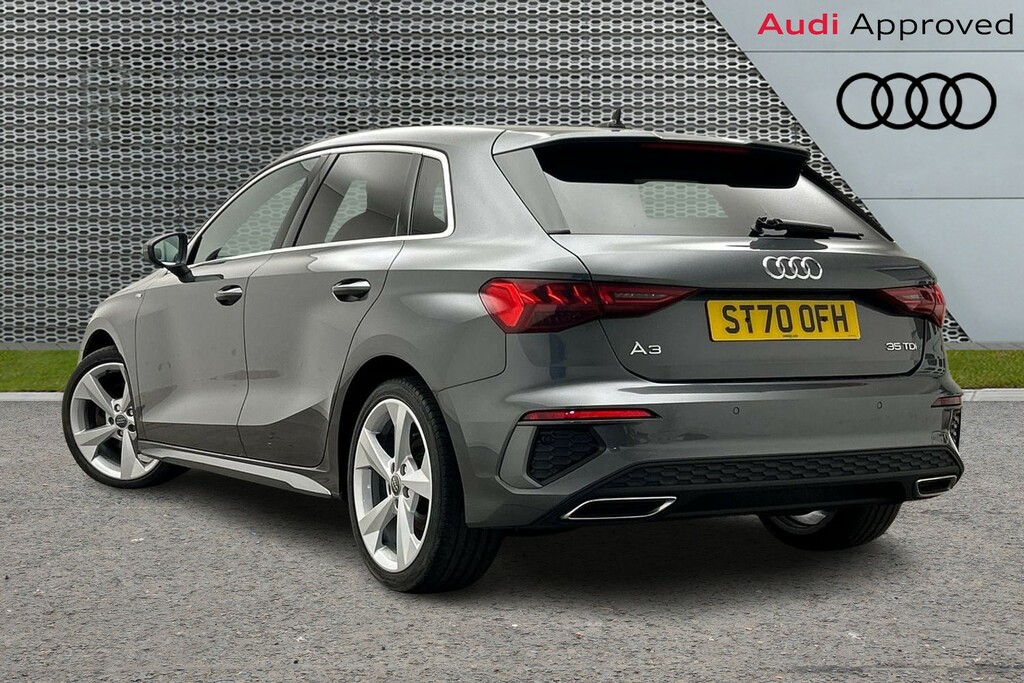 Audi A3 Hatchback 1.4 Tfsi Cod Sport Sportback Euro 6 Ss Red #3
