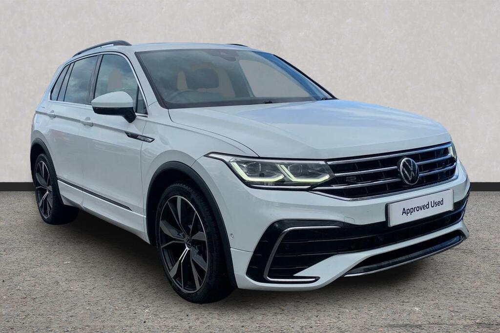Volkswagen Tiguan 2.0 Tdi 200 4Motion R-line Dsg White