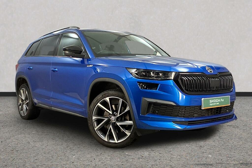 Skoda Kodiaq 2.0 Tdi Sport Line 4X4 Dsg 7 Seat Blue