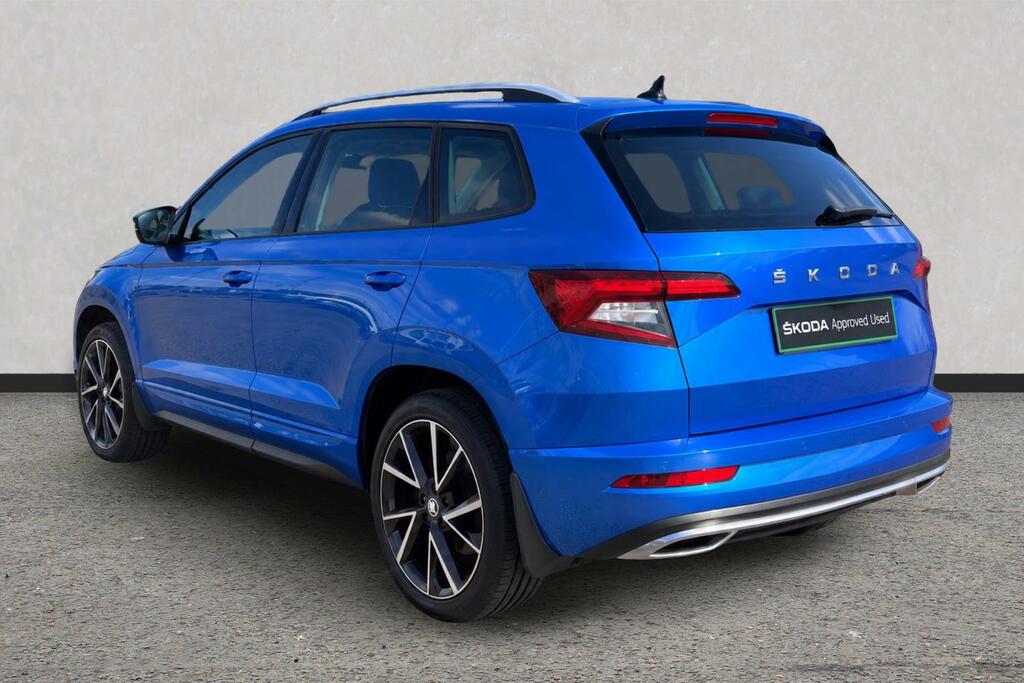 Skoda Karoq 1.5 Tsi Sport Line Dsg Blue #3