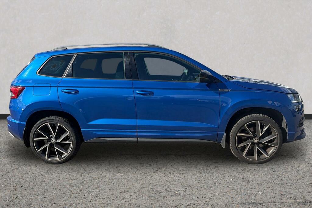 Skoda Karoq 1.5 Tsi Sport Line Dsg Blue #4