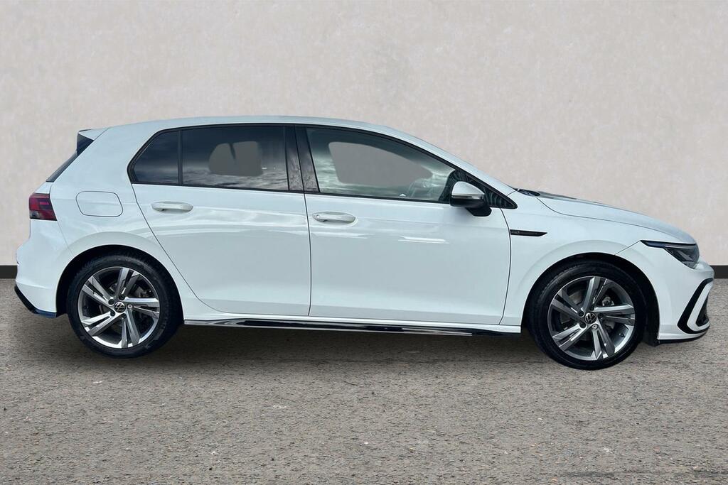 Volkswagen Golf 1.5 Etsi 150 R-line Dsg White #4