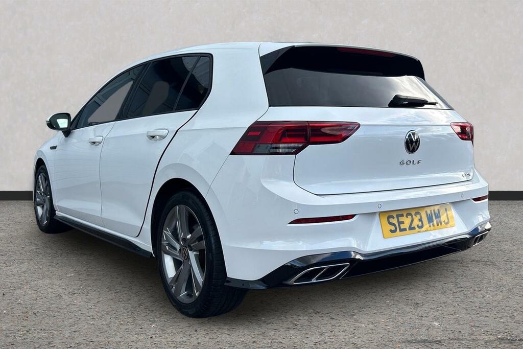Volkswagen Golf 1.5 Etsi 150 R-line Dsg White #3