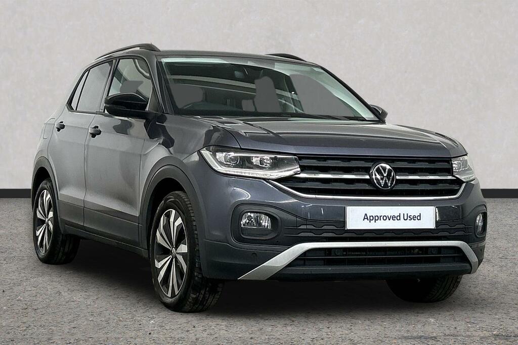 Volkswagen T-Cross 1.0 Tsi 110 Black Edition Dsg Grey #2