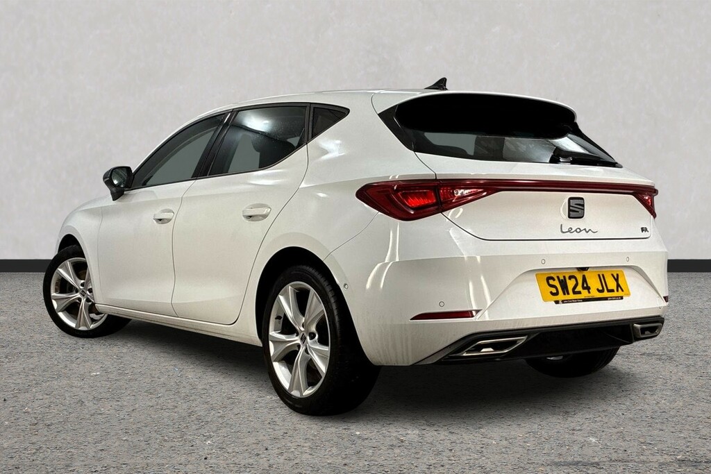 Seat Leon 1.5 Etsi 150 Fr Dsg White #3