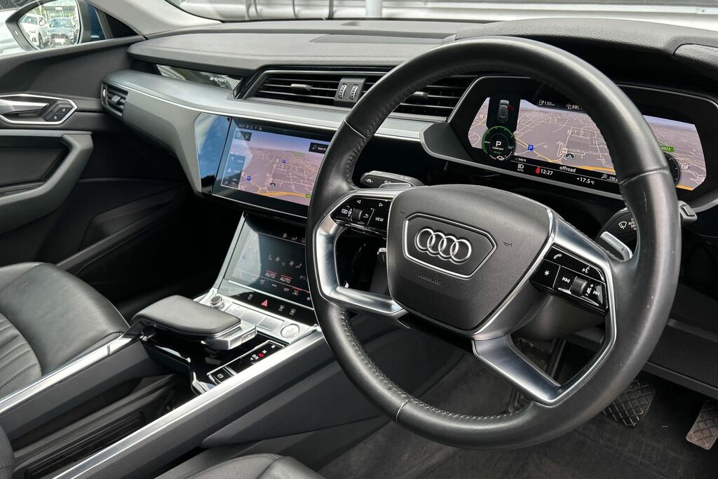Audi E-tron 55 Quattro 300,00 Kw Blue #6