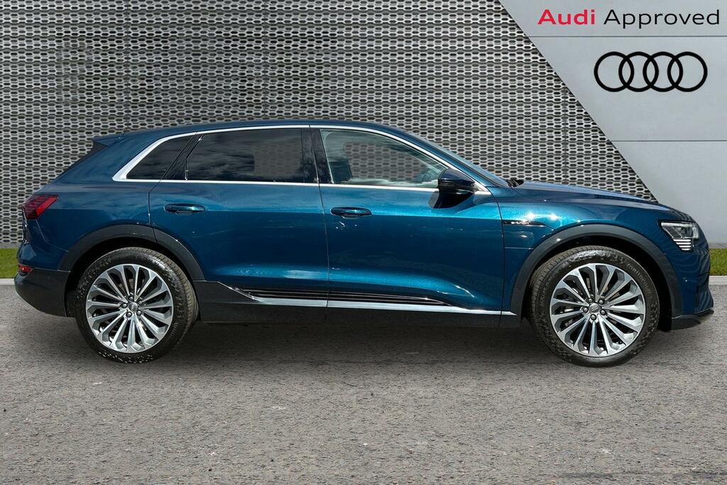 Audi E-tron 55 Quattro 300,00 Kw Blue #4