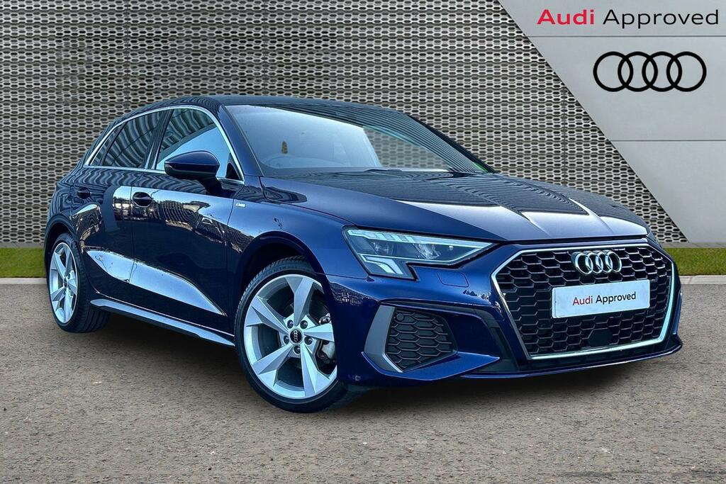 Audi A3 40 Tfsi E S Line S Tronic Comfort-plussound Blue #1