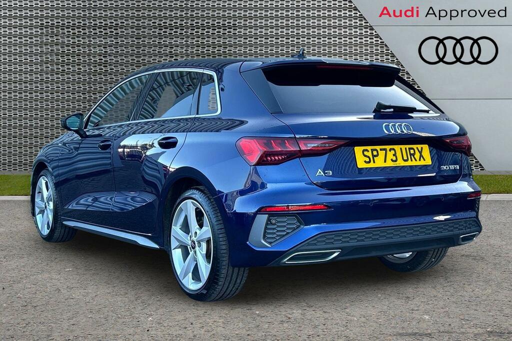 Audi A3 40 Tfsi E S Line S Tronic Comfort-plussound Blue #3