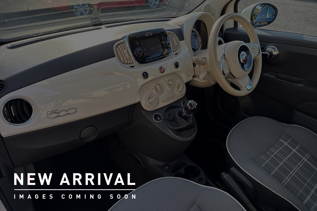 Fiat 500 Lounge Reg Ce17olg Red #2