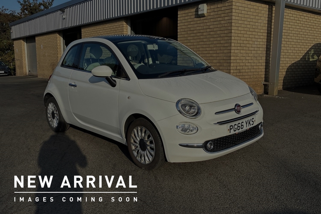 Fiat 500 Lounge Reg Ce17olg Red #1