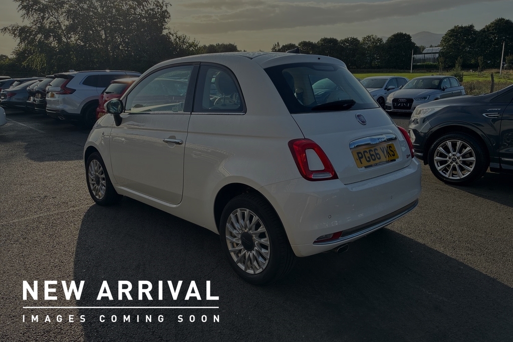Fiat 500 Lounge Reg Ce17olg Red #3