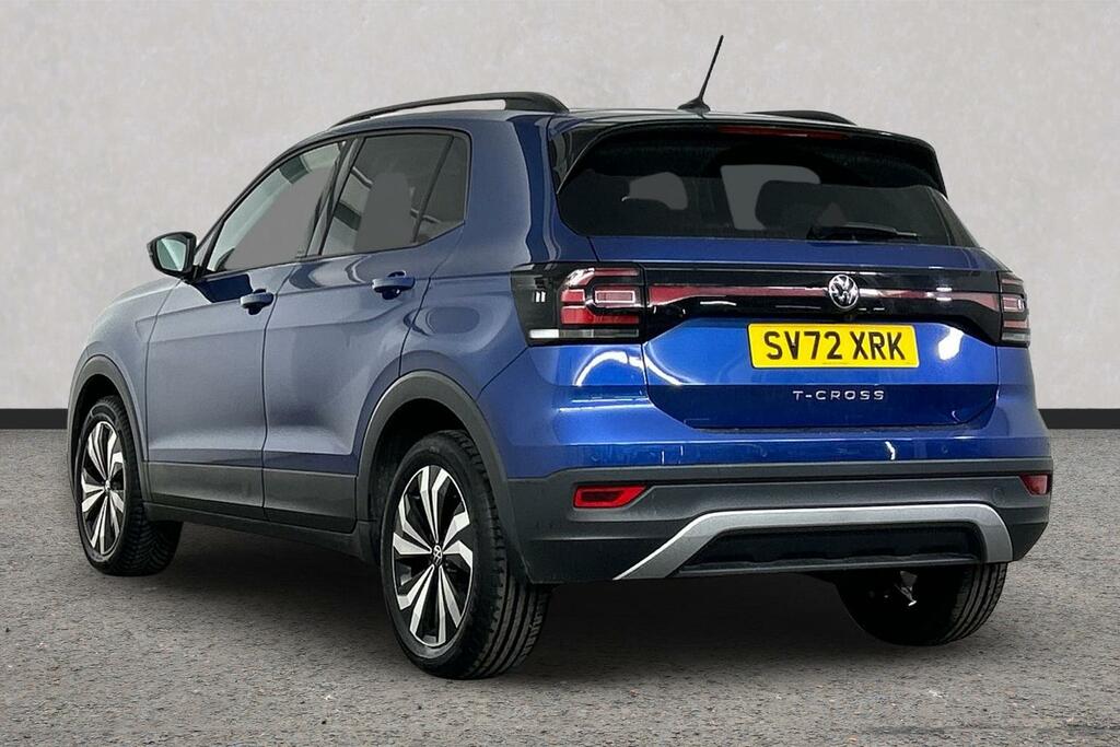 Volkswagen T-Cross 1.0 Tsi 110 Black Edition Blue #3