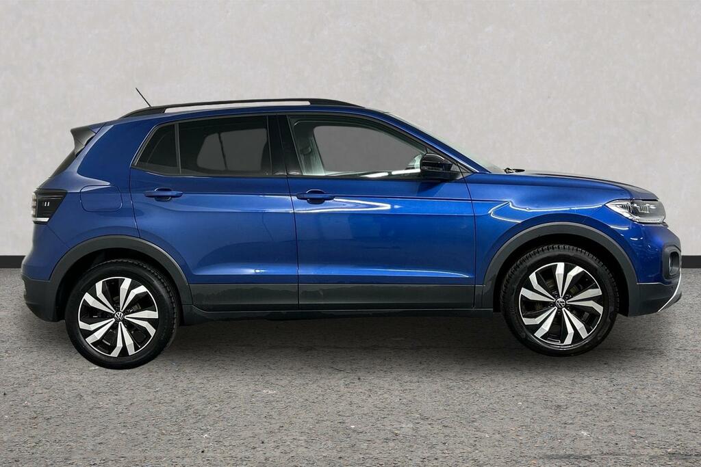 Volkswagen T-Cross 1.0 Tsi 110 Black Edition Blue #4