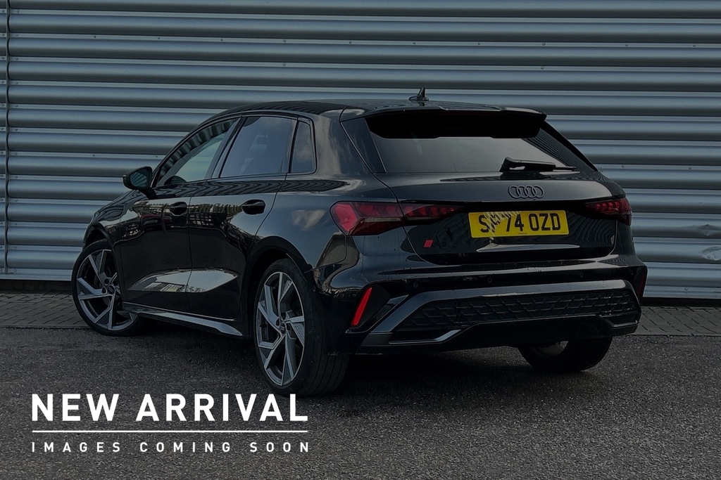 Audi A3 30 Tfsi Sport S Tronic Black #3