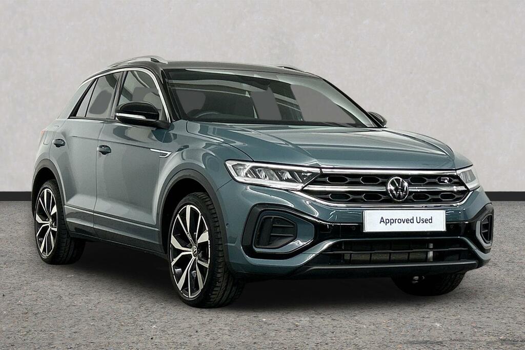 Volkswagen T-Roc R-line White #1