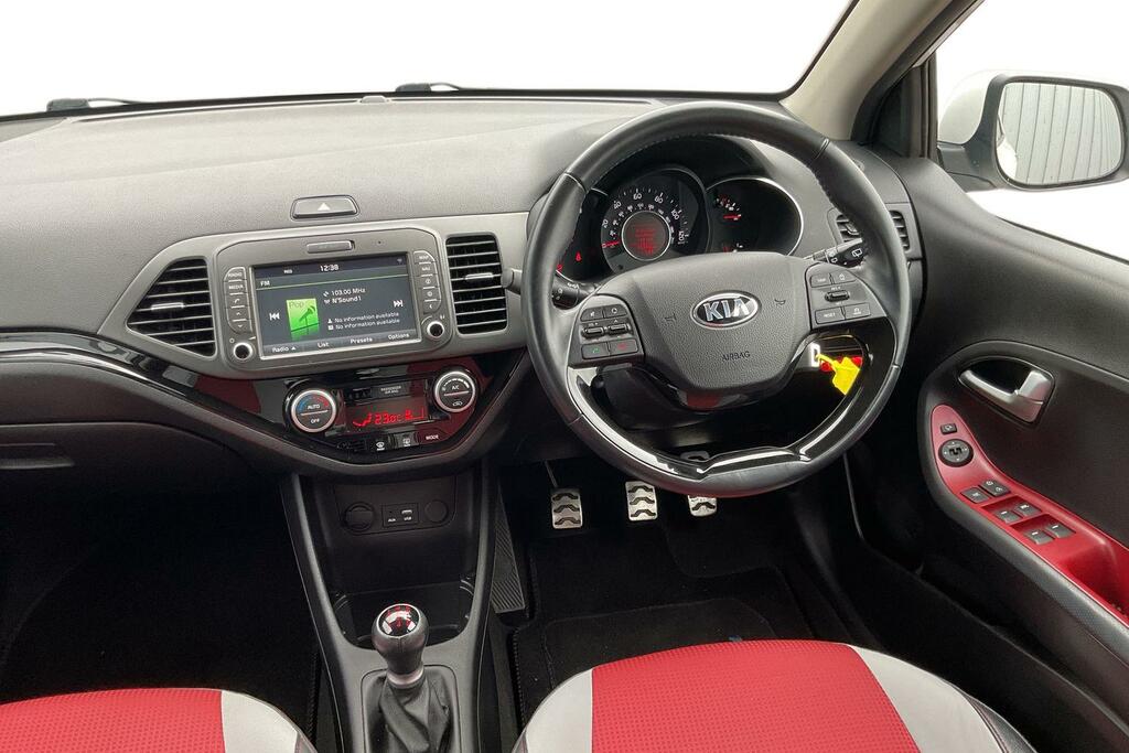 Kia Picanto 1.25 Ecodynamics Sport Hatchback White #5