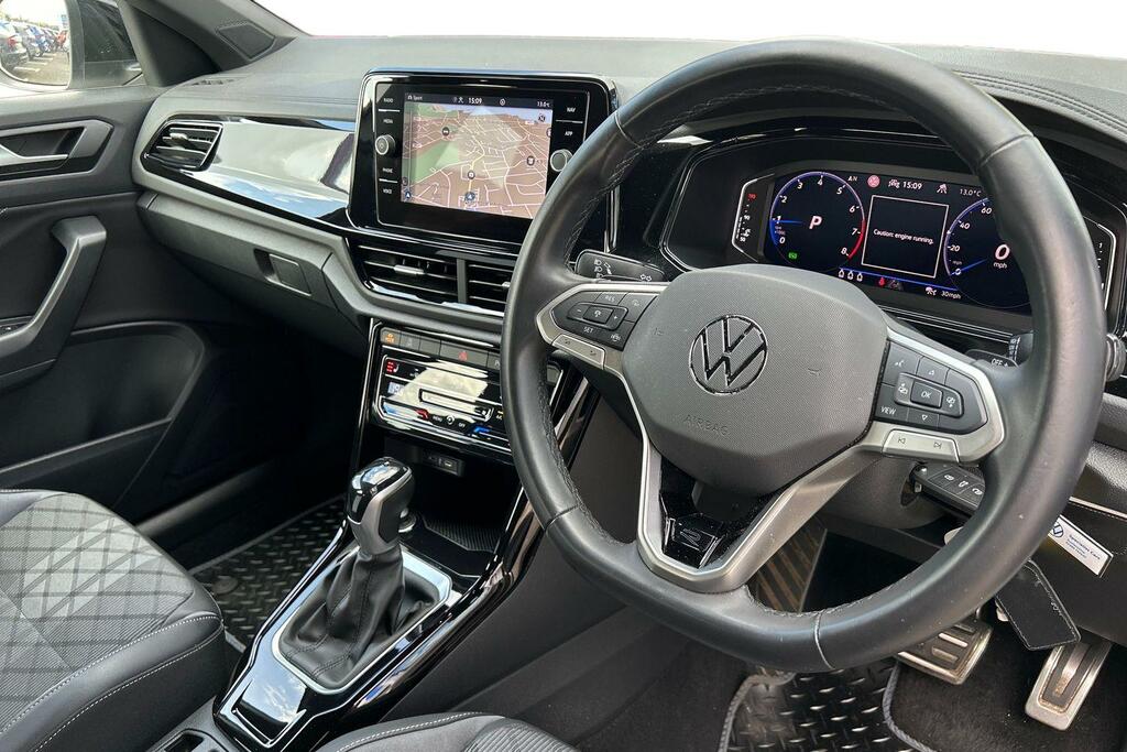 Volkswagen T-Roc 1.5 Tsi R-line Dsg White #6