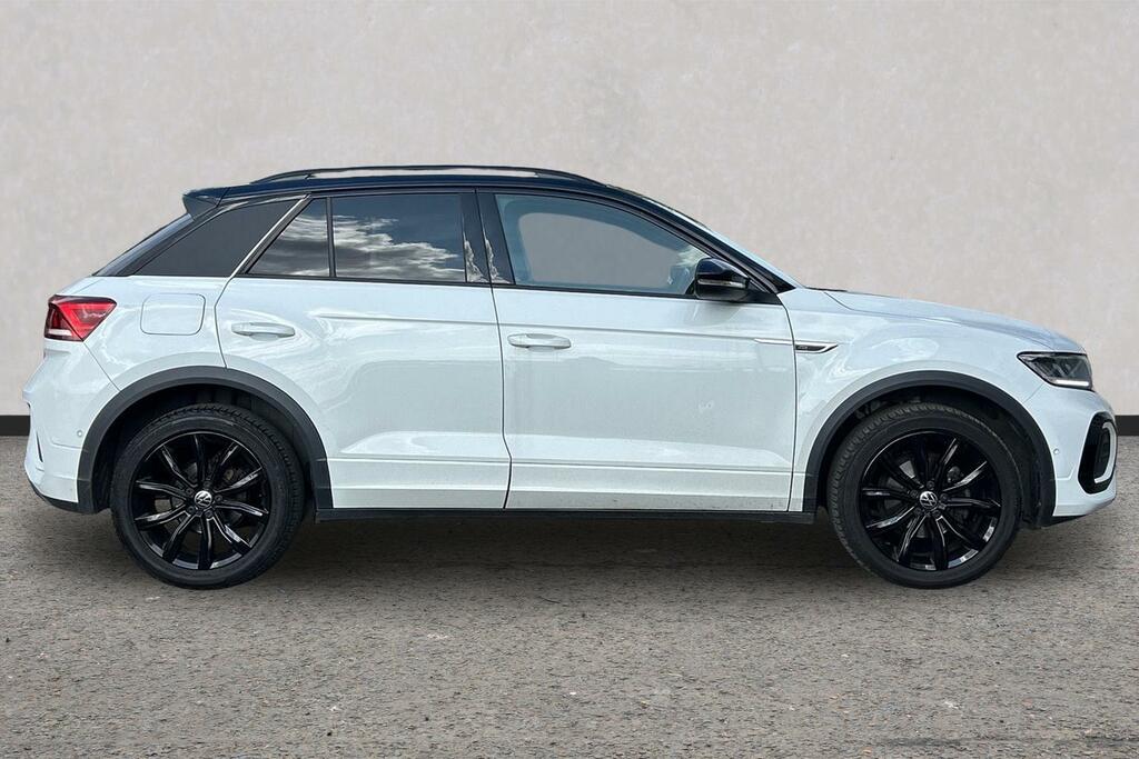 Volkswagen T-Roc 1.5 Tsi R-line Dsg White #4