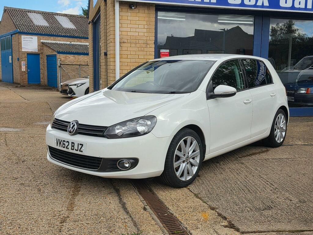 Volkswagen Golf 2.0 Tdi Gt Leather Euro 5 White