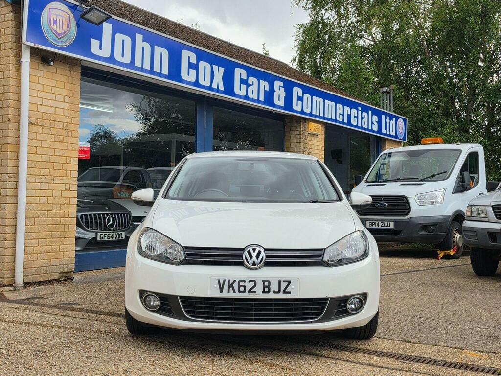 Volkswagen Golf 2.0 Tdi Gt Leather Euro 5 White #4