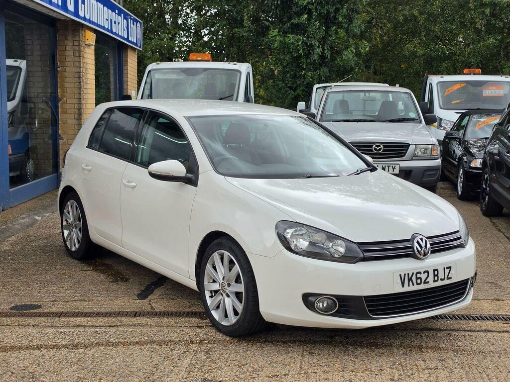 Volkswagen Golf 2.0 Tdi Gt Leather Euro 5 White #5