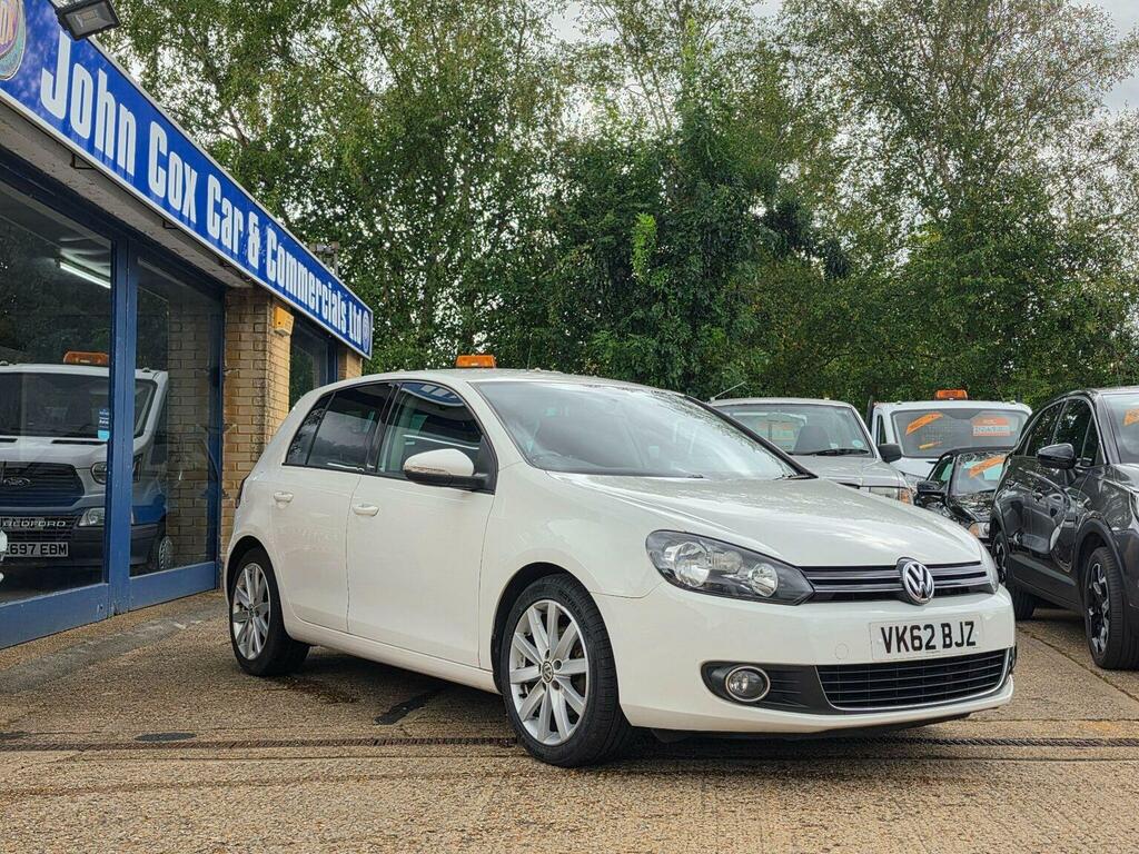 Volkswagen Golf 2.0 Tdi Gt Leather Euro 5 White #6