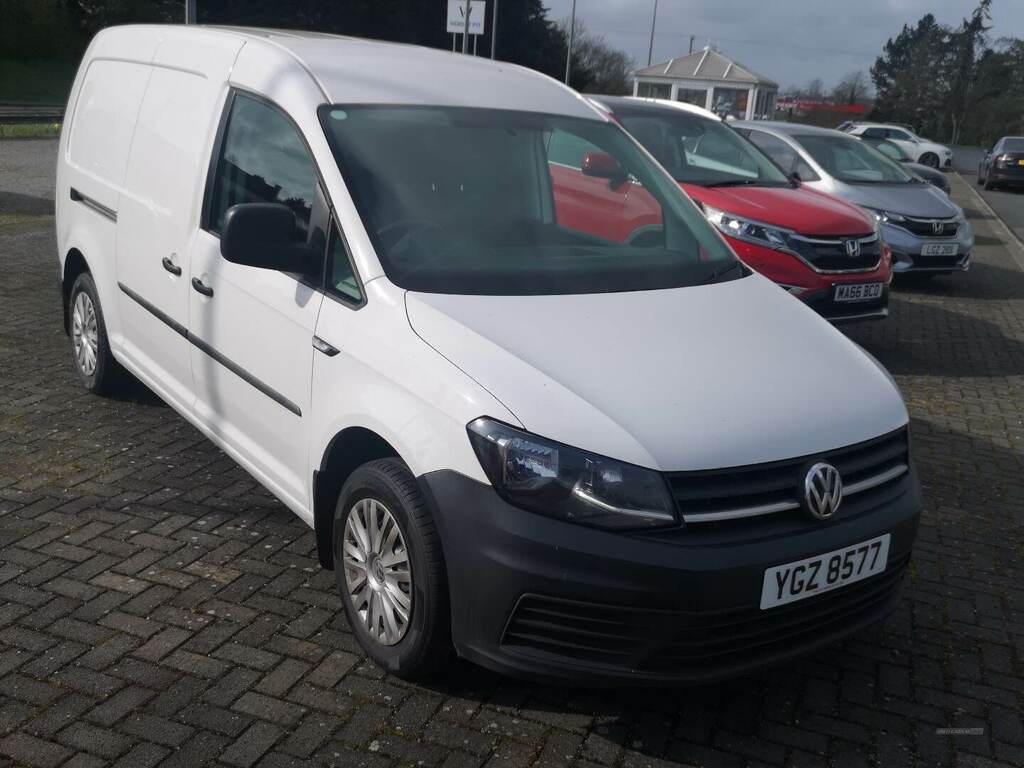 Volkswagen Caddy Maxi 2.0 Tdi Bluemotion Tech 102Ps Startline Van White