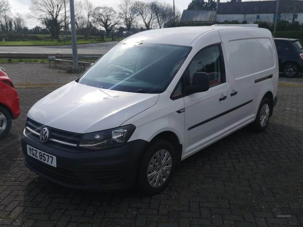 Volkswagen Caddy Maxi 2.0 Tdi Bluemotion Tech 102Ps Startline Van White #3